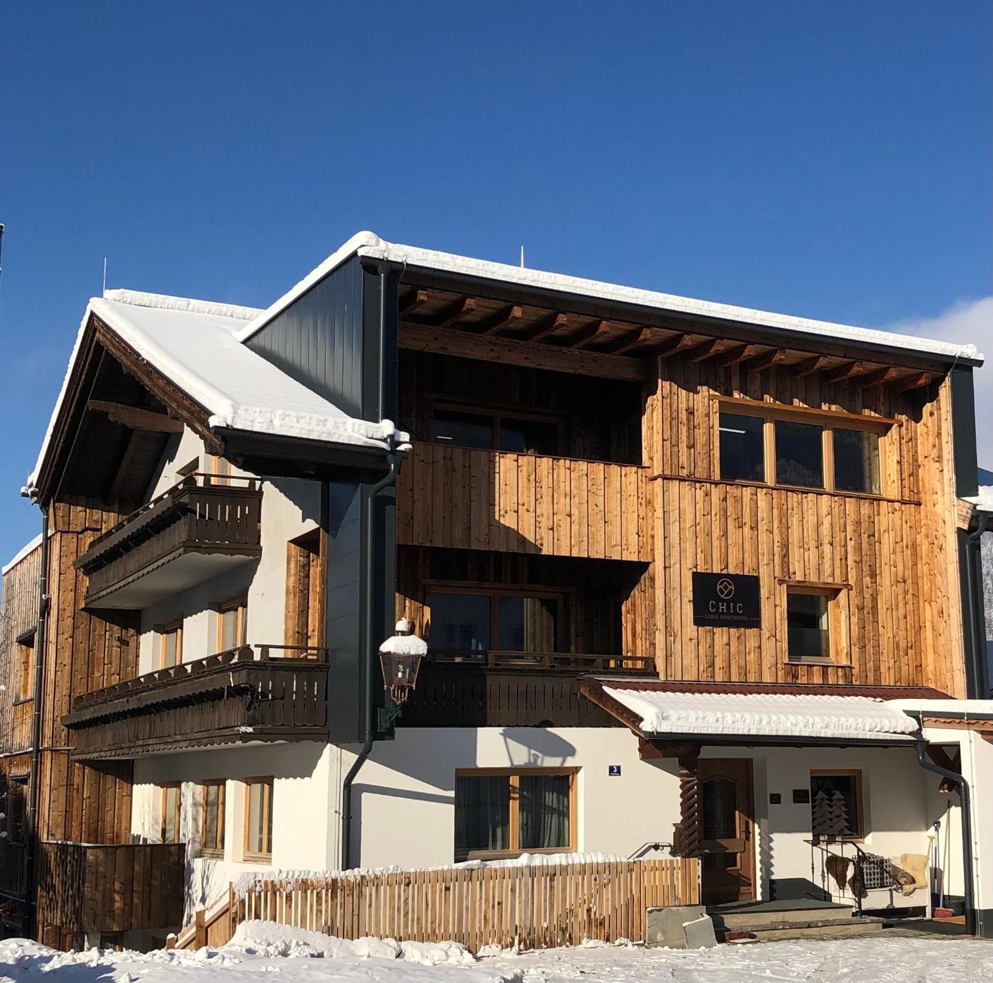 Chic Lodge-Apartments Ehrwald Exteriör bild
